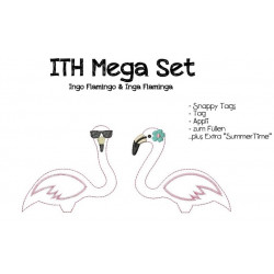 ITH Set - Ingo Flamingo & Inga Flaminga Komplett Set
